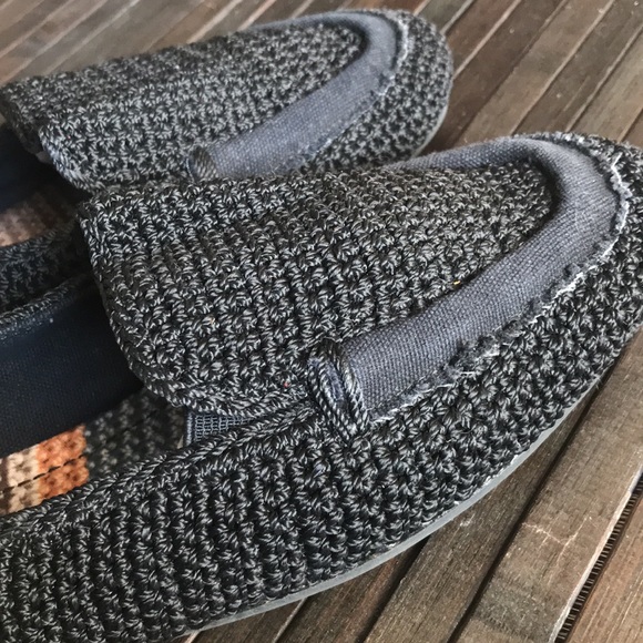 🚨B2G1 THE SAK Black Knit Crochet Loafers - Picture 5 of 6